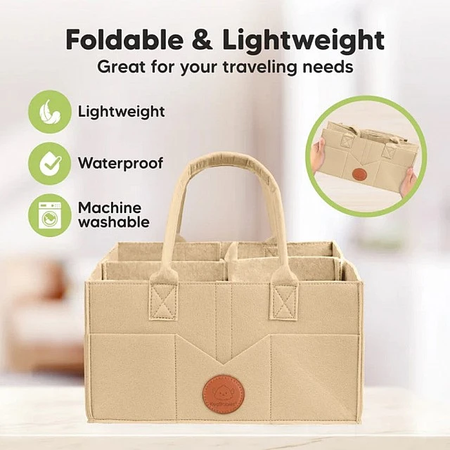 Baby Accessories Organizer Beige KeaBabies
