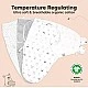 Пелени За Повиване Organic 0-3 месеца 3бр Горски Животни KeaBabies