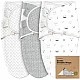 Пелени За Повиване Organic 0-3 месеца 3бр Горски Животни KeaBabies
