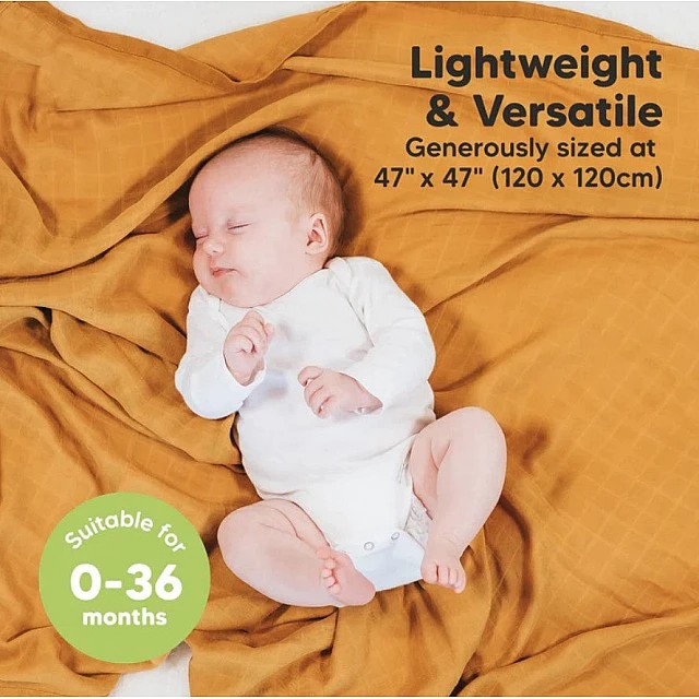Baby Muslin Swaddle/Blanket 120 x 120cm 4 pcs. Cloud KeaBabies