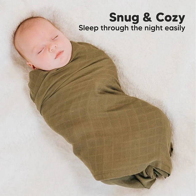 Baby Muslin Swaddle/Blanket 120 x 120cm 4 pcs. Cloud KeaBabies