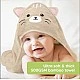 KeaBabies Organic Bamboo Cat Hooded Baby Towel