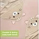KeaBabies Organic Bamboo Cat Hooded Baby Towel