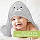 Бебешка Хавлия с качулка От Органичен Бамбук Тюленче KeaBabies