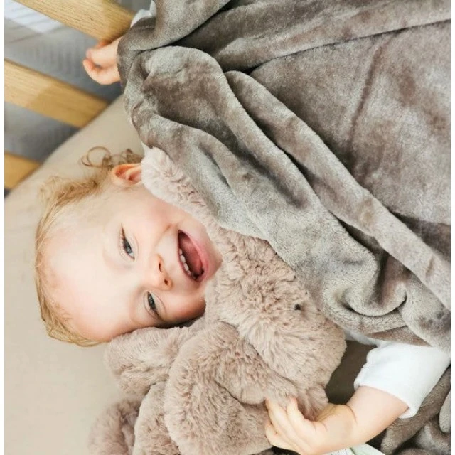 Baby Blanket 75X100 cm Gray