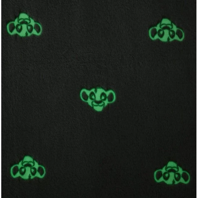 Baby Blanket Glowing In The Dark 75x100 cm Lion King Babycalin