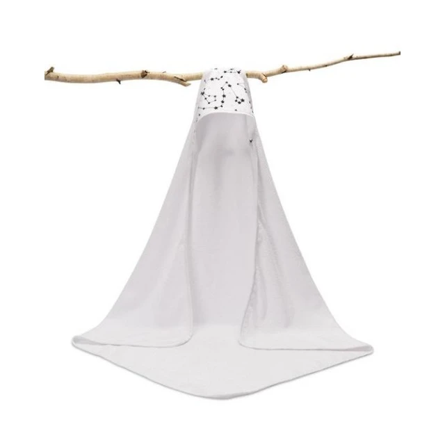 Hooded Bath Towel White