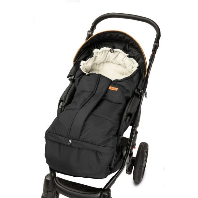 Winter Fleece Combi Bag 3 in 1 Black/Beige