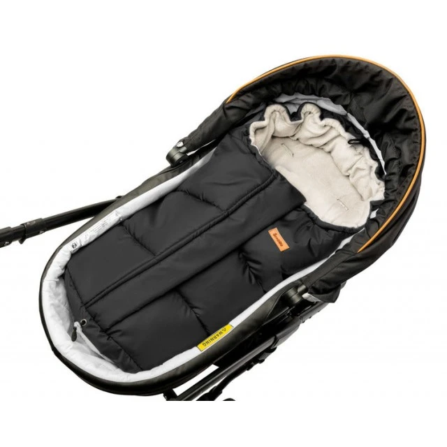 Winter Fleece Combi Bag 3 in 1 Black/Beige