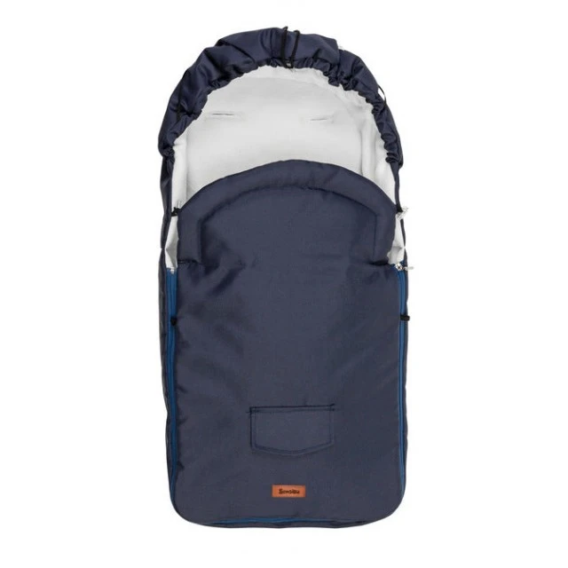 Winter Bag For Baby Stroller Dark Blue (95X40)