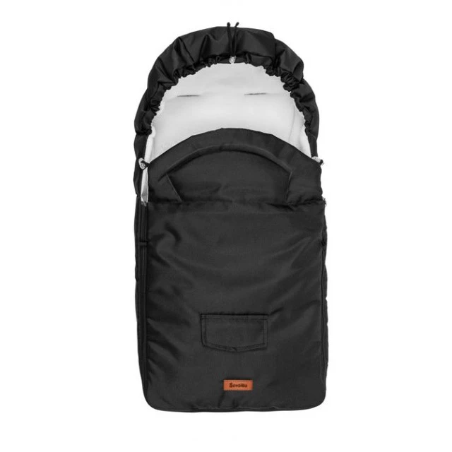 Winter Bag For Baby Stroller Black (95X40)