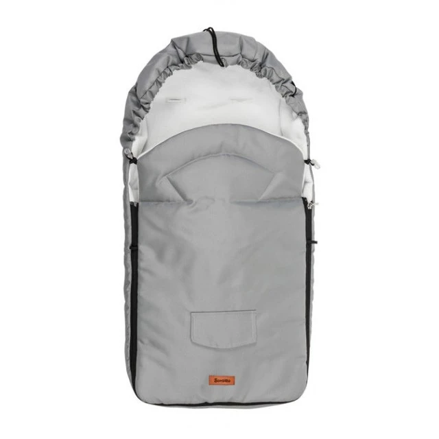 Winter Bag For Baby Stroller Light Gray (95X40)
