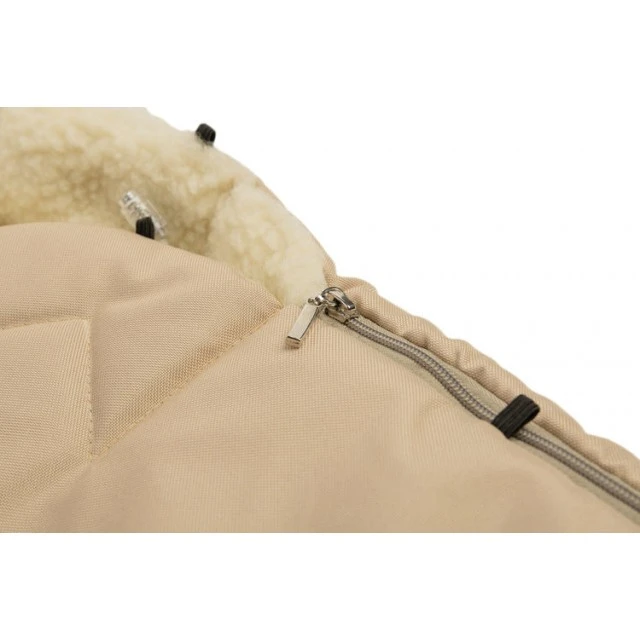 Winter Woolen Bag For Pram Cappuccino (95X40)