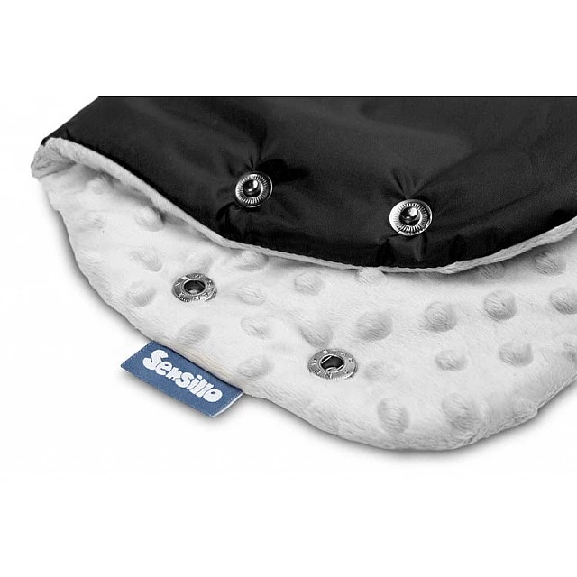 Stroller Sleeve Minky Black Sensillo