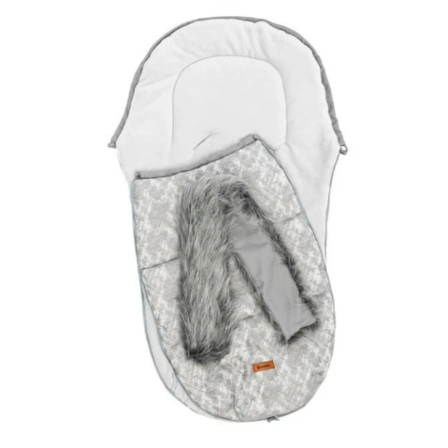 Winter footmuff Olaf Light Grey