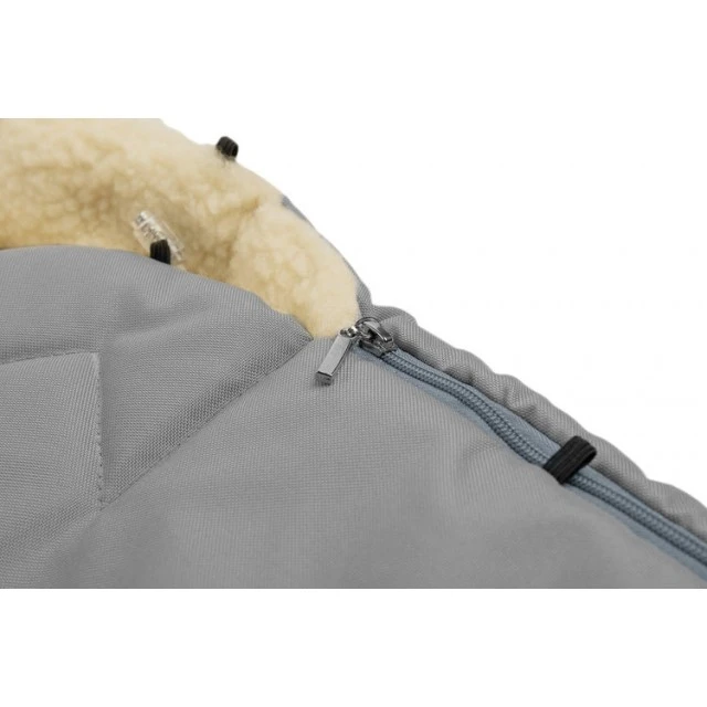 Winter Wool Sack For Baby Stroller Light Gray (95X40)