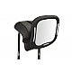 Caretero car mirror with led lights