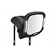 Caretero car mirror with led lights