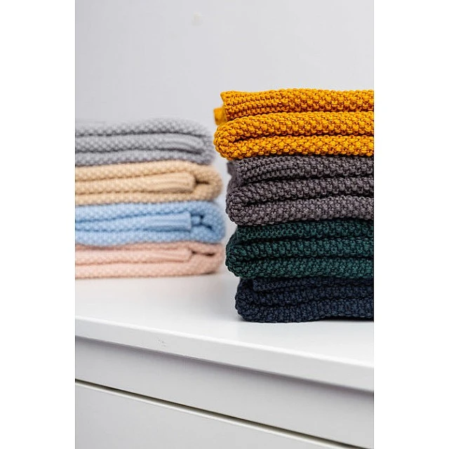 Baby Blanket 100% Cotton Graphite 100X80 Sensillo