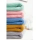 Bamboo And Cotton Blanket Blue 100x80cm
