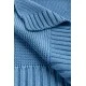Bamboo And Cotton Blanket Blue 100x80cm