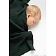 Baby Blanket 100% Cotton Graphite 100X80 Sensillo
