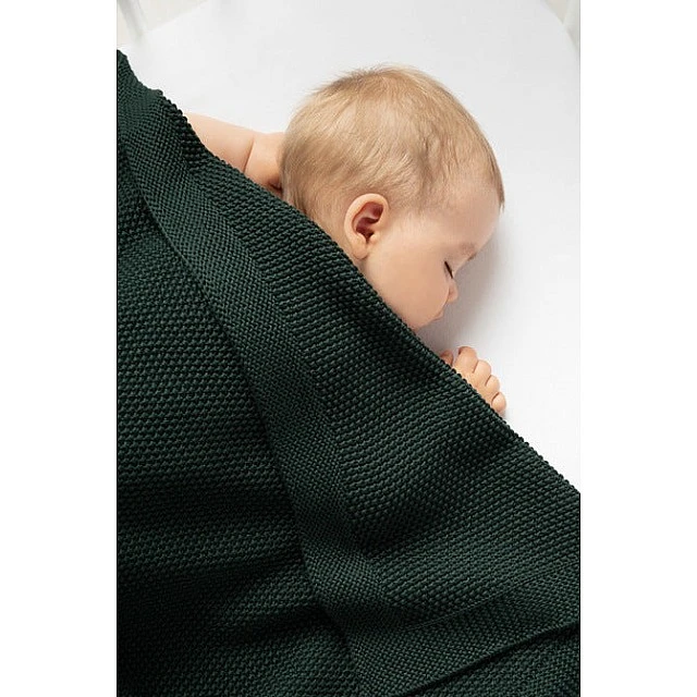 Baby Blanket 100% Cotton Graphite 100X80 Sensillo