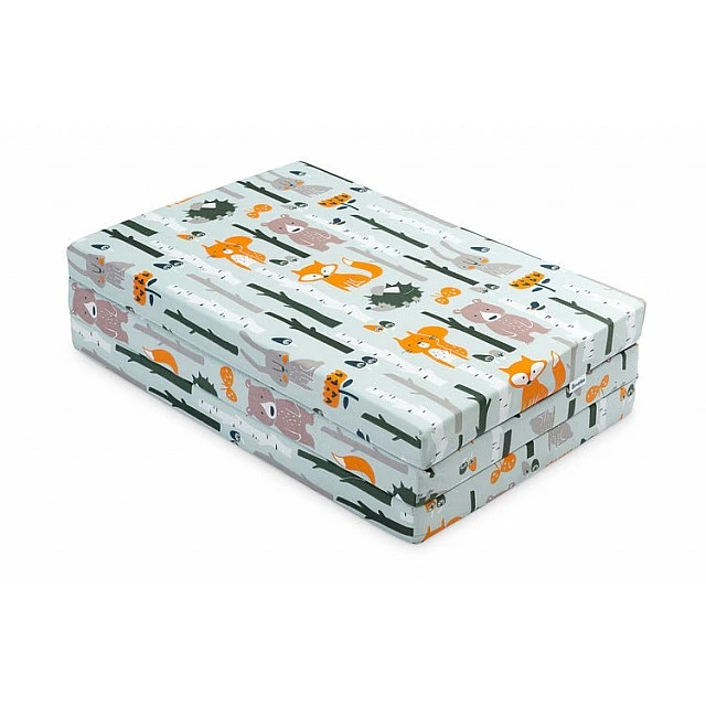 Сгъваем Матрак За Пътуване Лисица И Заек 120X60X5см Sensillo