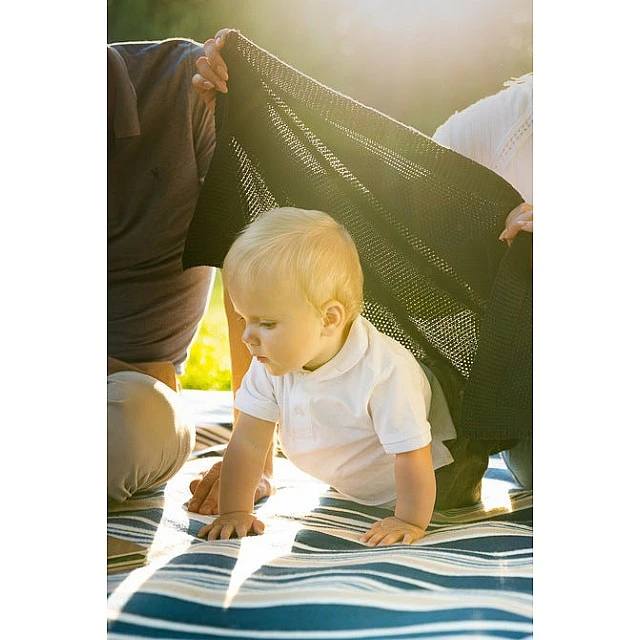 Baby Blanket 100% Cotton Graphite 100X80 Sensillo