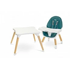 Highchair Tuva Dark Green Caretero