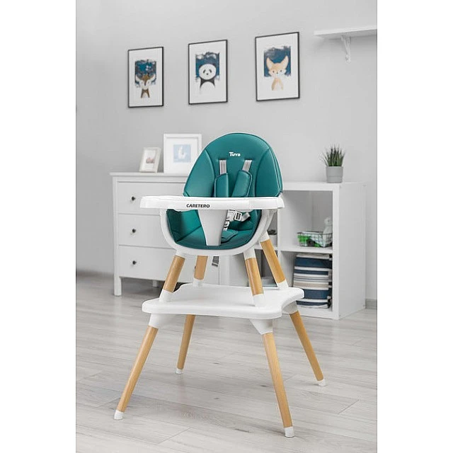 Столче За Хранене Tuva Dark Green Caretero