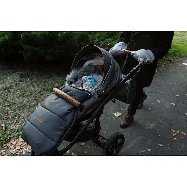 Glove - Stroller Sleeve Gray Sensillo