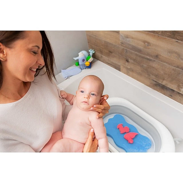 Anatomical Bathtub Mat Maxi Blue Sensillo
