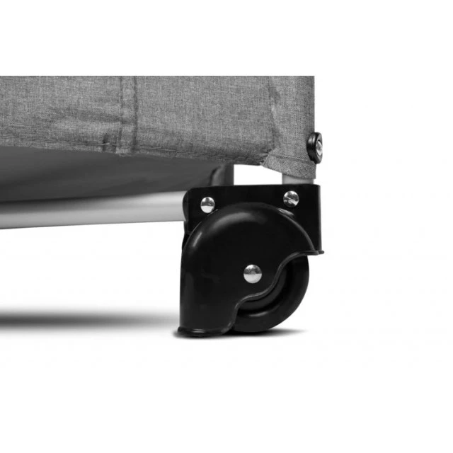 Collapsible bassinet with drop side Esti Graphite Caretero