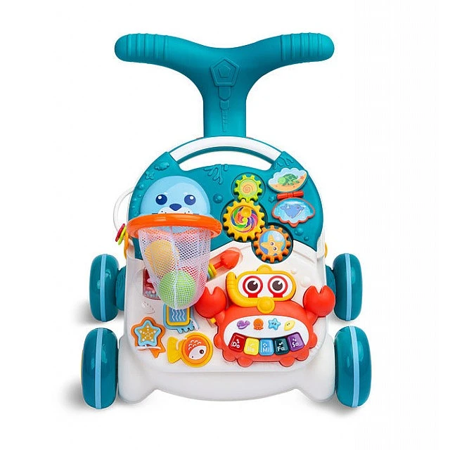 2in1 Baby Walker Spark Turquoise Caretero Toyz