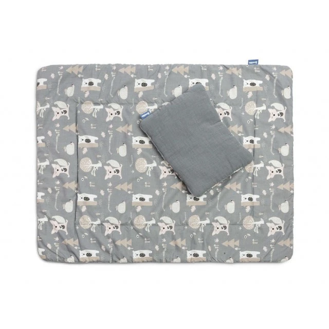 Cotton Sleeping Set Graphite Sensillo