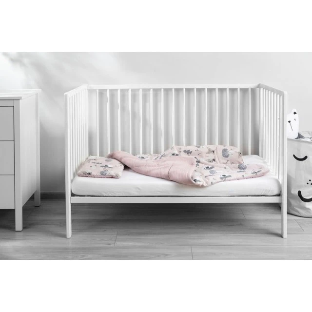 Cotton Bedding Set Pink Sensillo