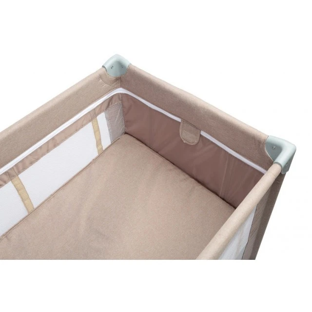 Folding travel bassinet 1 level Basic Beige Caretero