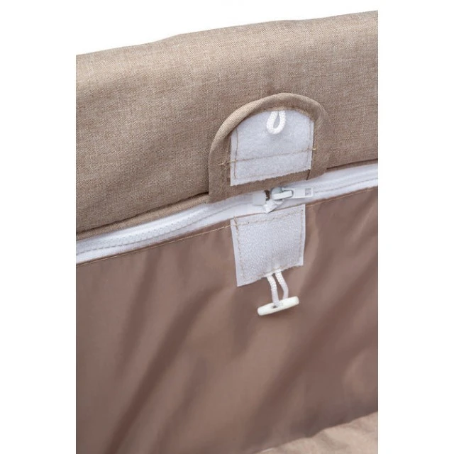 Folding travel bassinet 1 level Basic Beige Caretero