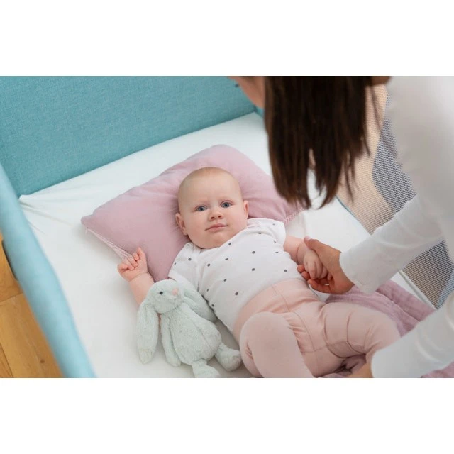 Folding travel bassinet 1 level Basic Light Gray Caretero
