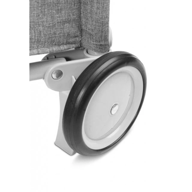 Folding travel bassinet 1 level Basic Light Gray Caretero