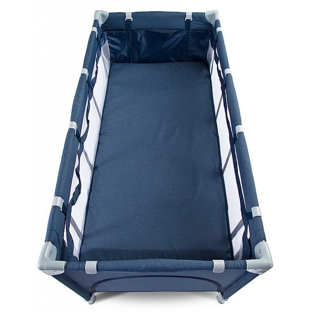 Folding Travel Bassinet 1 Level Basic Navy Caretero