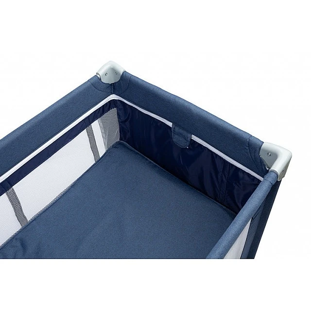 Folding Travel Bassinet 1 Level Basic Navy Caretero