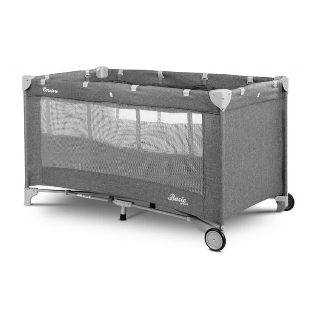 Travel basket Basic Plus Graphite 2 levels Caretero