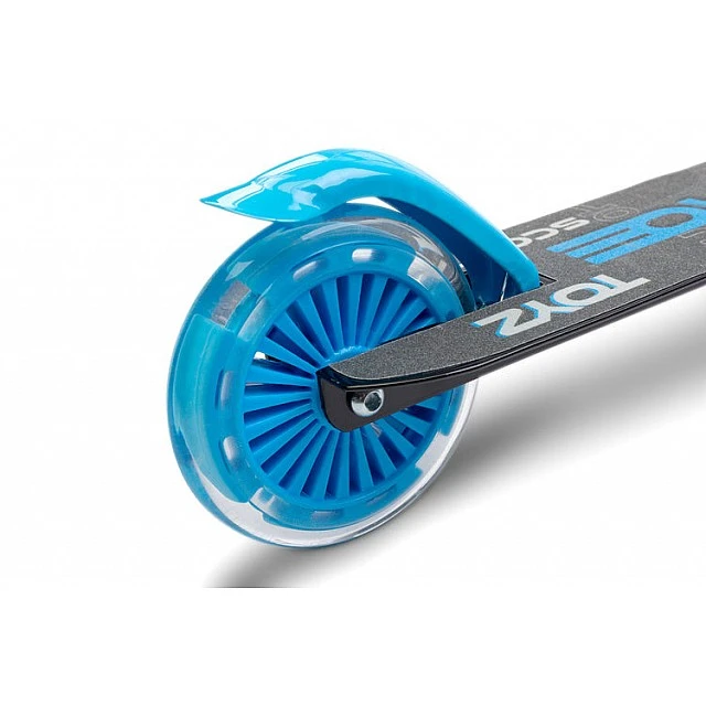 Tauro Blue Scooter + Helmet And Protectors Caretero Toyz