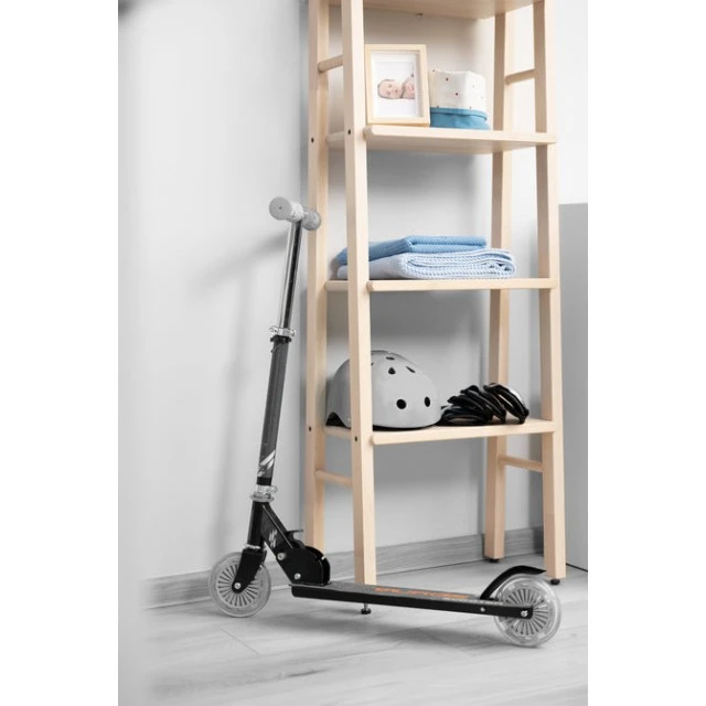 Tauro Black Scooter + Helmet And Protectors Caretero Toyz