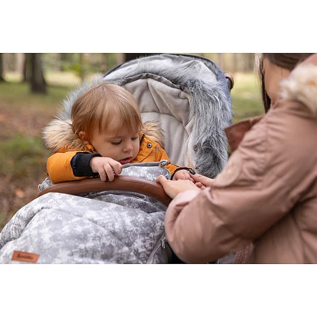 Winter Bag Olaf Graphite/Dots