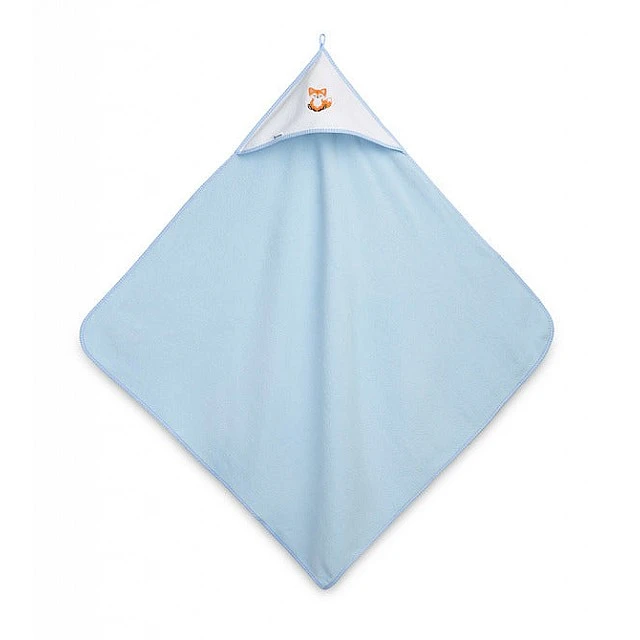 Baby Hooded Towel 100X100 Fox Blue Sensillo
