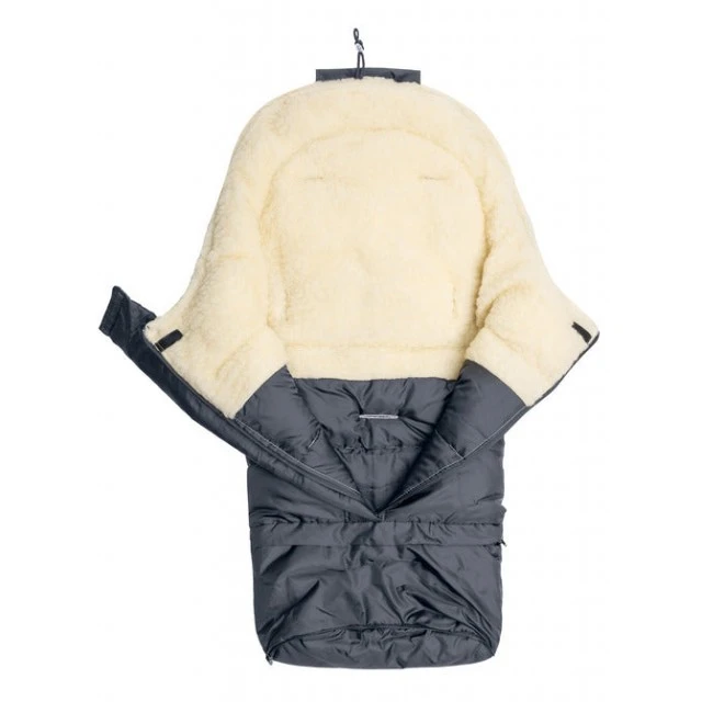 Winter Wool Sack Combi 3 in 1 Graphite