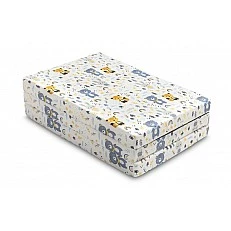 Folding Travel Mattress Forest Friends 120X60X5cm Sensillo